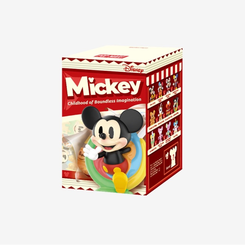 POP MART Disney Mickey Childhood Of Boundless Imagination Series Blind Box